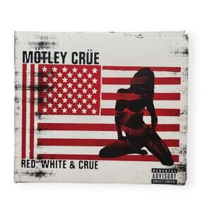 Motley Crue Red, White, & Crue Tested 2 Disc Cd Set 2004 Pre-owned